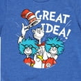 thumbnail image 3 of Cat in the Hat - Great Idea - Toddler And Youth Short Sleeve Graphic T-Shirt, 3 of 5