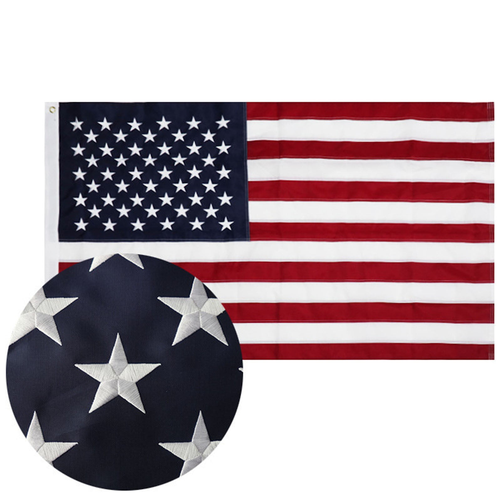 2x3 2'x3' Wholesale Combo State New York & New Jersey 2 Flags Flag 