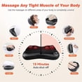 thumbnail image 4 of Neck Massage Pillow Electric Massager With 8 Massage Balls Heating Thermal Kneading Back Shiatsu Massager Deep Shoulder Massager, 4 of 5