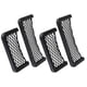 thumbnail image 1 of Riwesomey 4 bolsillos negros de red para coche, amplia aplicación, estilo Simple, bolsillo de red de almacenamiento adhesivo especial de 3 M Automoción decorativa y accesorios, 1 of 6