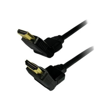 UPC: 0808447064339 | Comprehensive HD-HD-6EST/SW 6 ft. Black Connector Type 1: HDMI Male 180 deg Swivel Connector Connector Type 2: HDMI Male 180 deg Swivel Connector High Speed Swivel HDMI® Cable Male to Male