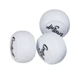 thumbnail image 2 of 1Pcs/2Pcs/5Pcs Flat Golf Training Balls Flat Shape Golf Ball Two Layer Driving Balls Golf Practice Balls for Swing Putter 2pcs white, 2 of 6