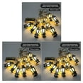 thumbnail image 4 of Cadena de Plástico LED para Decoración de Fiesta Moyic Plata Luz Blanca Cálida, 4 of 6