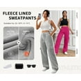 thumbnail image 2 of SWQZVT Womens Cargo Sweatpants Baggy High Waisted Joggers Sweat Pants Athletic Pants with Pockets, 2 of 9