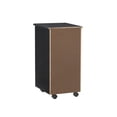 thumbnail image 4 of Linon Cary 6-Drawer Rolling Storage Cart, Black, 4 of 28
