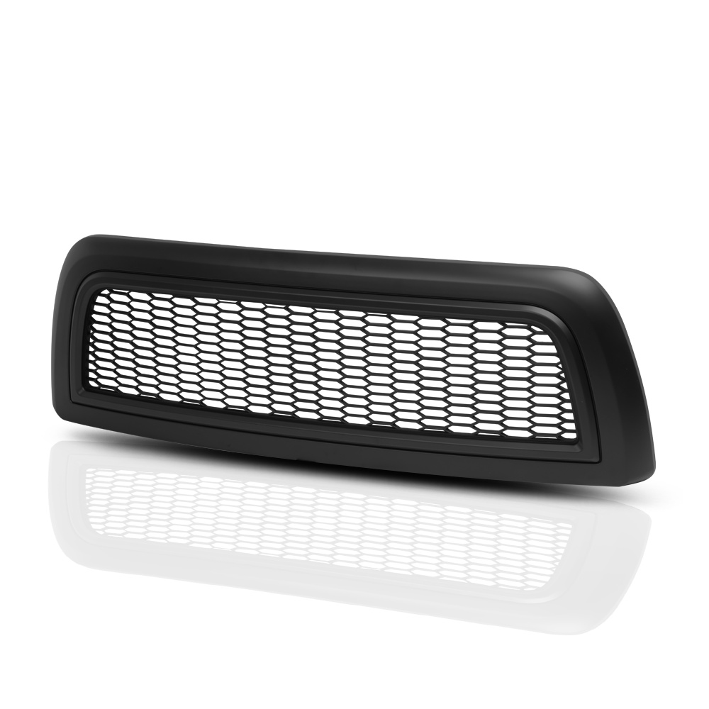 Matte Black ABS Mesh Bumper Grille/Grill for 1018 Dodge Ram