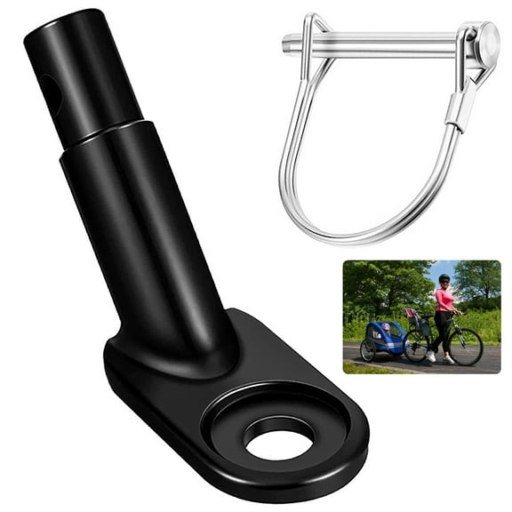 Bicycle Trailer Connector Coupler Mount Adapter Lock Ring