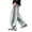 Grey*, variant on Children Boys Pants Sports Solid Color with Pockets Stretch Comfort Breathable Athletic Joggers Knit Everyday Wear Vacation Playful Trousers