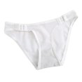 thumbnail image 2 of Low Waisted Panties for Women Adjustable Mesh Transparent Briefs Solid Color Seamless Underwear Lacework Briefs, 2 of 3