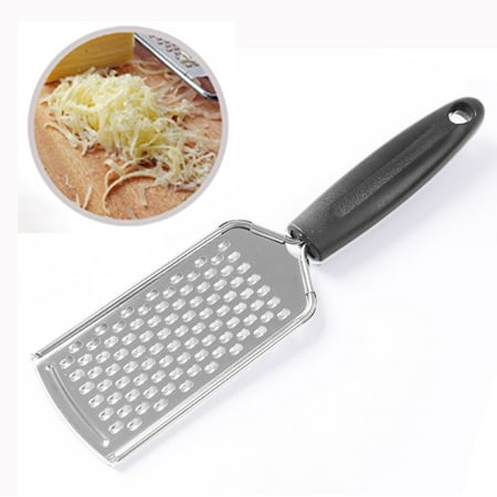 

MesaSe Internet s Best Stainless Steel Grater - Soft Grip Handle - Large Grating Surface - Blade Protector - Peeler Ideal Hand Grater for Hard Fruit Root Vegetables Nuts Cheese