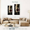 thumbnail image 4 of Elephant Stock Cabernet Wine Wall Art - Vertical Multi Panel Canvas - Dining Room Wall Decor - Food And Drink Multi Panel - Black And Beige Decor - 18" x 38", 4 of 8