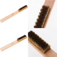 thumbnail image 2 of mmirethe Handle Copper Wire Brush for Rust Paint Remover Straight Brush Six Rows, 2 of 9