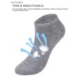 thumbnail image 4 of BadPiggies 9 Pairs Ankle Athletic Socks Cotton Low Cut No Show Solid Casual Socks for Men Size 6.5-10, Women 8-11.5, 4 of 9