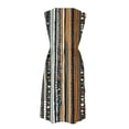 thumbnail image 4 of Alkepwun Midi Dresses for Women Floral-Print Round-Neck Sleeveless Pleated Waist-Cinched Ankle-Length Dress Lightweight Breathable Flowy A-Line Maxi Sundress for Beach, 4 of 7