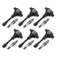 thumbnail image 3 of 6X Ignition Coil & 6X Iridium Spark Plug for INFINITI G35 2007-2008 3.5L UF550, 3 of 12