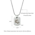 thumbnail image 5 of Anavia Rough Collie Dog Tag Cremation Jewelry for Ashes, Pet Urn Necklace, Cremation Necklace, Ashes Necklace, Keepsake Ashes, Memorial Necklace, Pet Memorial Jewelry, With Funnel Kit, 5 of 9