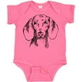 thumbnail image 3 of Inktastic Dachshund Sketch Portrait Boys or Girls Baby Bodysuit, 3 of 5