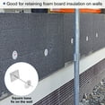 thumbnail image 6 of Uxcell 50mm Self Stick Insulation Pins, 50 Sets 0.95 inch Self Locking Washers, 6 of 6