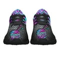 thumbnail image 5 of Love Crocheting Shoes Sneakers for Women Men Black Size 6, 5 of 7
