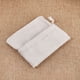 thumbnail image 2 of Bolsa de tela de algodón y lino original hecha a mano, bolsa con cordón, bolsa de tela blanca, bolsa para joyas, bolsa pequeña de tela, 2 of 3