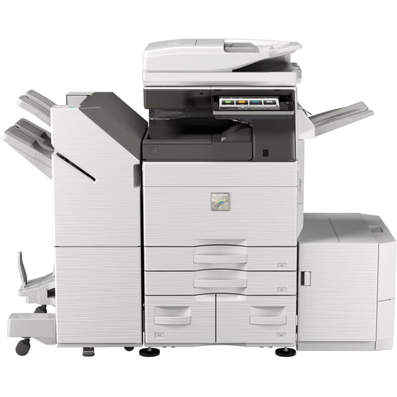 Restored Sharp MX-3570V Color Laser Multifunction Printer – SRA3/A3/A4/A5, 35ppm, Copy, Print, Scan, Auto Duplex, Mobile Print, Network, Wireless, 2 Trays
