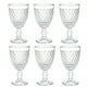 thumbnail image 1 of Juego de 6 Copas de Cristal Labrado Vintage 320 ml Copas de Vino Agua Valeria, 1 of 1