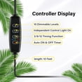 thumbnail image 4 of Tiras de luz LED de cultivo iPower de espectro completo para plantas, paquete de 1, 4 of 6