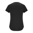 thumbnail image 5 of USNSM Men's Ultra Soft Quick Dry Lightweight T-Shirt Curve Hem Lightweight Cooling Short Sleeve Casual Basic Tee Shirt Black M, 5 of 9