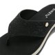 thumbnail image 5 of Sandalias de playa antideslizantes con soporte para el arco del pie para mujer (Negro 37), 5 of 9