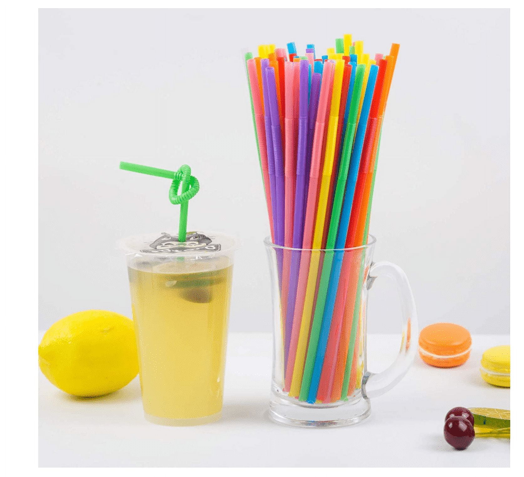Wtowin 20 Pack Drinking Straws, Reusable Funny Pennis Straws, 19cm Plastic Straws For Bars, Hen Party, Wedding 20pcs-white
