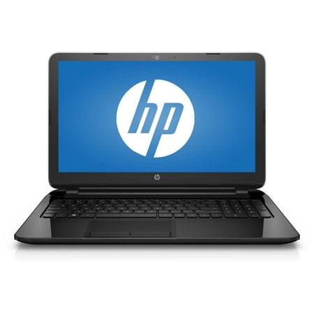 HP Black 15.6" 15-f209wm Laptop PC with Intel Celeron N2840 Processor, 4GB Memory, 500GB Hard Drive and Windows 10 Home