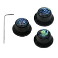 thumbnail image 1 of Boutons de Commande de Guitare Volumn Incrusté Coque Compatible pour Guitare Électrique / Basse Noir, 1 of 8
