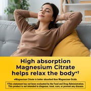 Nature Made High Absorption Magnesium Citrate 200 mg per Serving Gummies, 60 Count