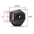 thumbnail image 6 of Huanke-Carbon Fiber Black Motorcycle Exhaust Cover For Honda For Click 125 150, 6 of 6