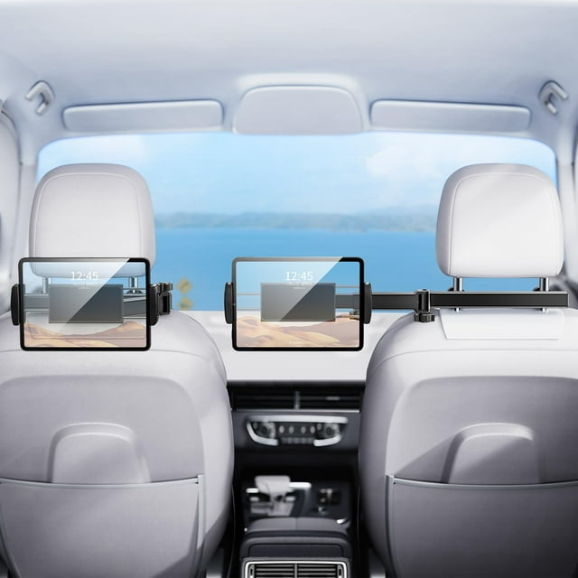 Soporte para tableta de coche con brazo de extensión DICMKY para iPad y teléfono