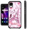 thumbnail image 1 of Compatible with TCL Ion Z Hybrid Fusion Guard Phone Case Cover (Eiffel Tower Butterfly), 1 of 1
