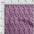 thumbnail image 2 of oneOone Rayon Purple Fabric Batik Sewing Material Print Fabric By The Yard 56 Inch Wide, 2 of 5