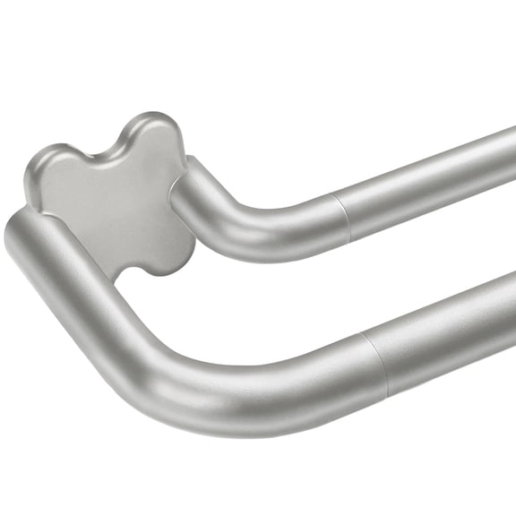 Double Wrap Around Curtain Rod 32 to 58, Window Treatment Rod
