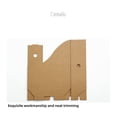 thumbnail image 4 of Bearachild Caja de almacenamiento de documentos de 5 piezas, estante para libros de oficina, soporte multifuncional para artículos diversos, cartulina, 4 of 6