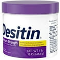 Desitin Maximum Strength Baby Diaper Rash Cream with Zinc Oxide, 16 oz