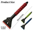 thumbnail image 2 of Compact Green Home Snow Shovel, Multi-Functional Car Windshield Cleaner Tool and Scraper, Portable Winter Snow Removal Tool, Glass Scraper for Cars, Electric Ice Scrapper, 2 of 6