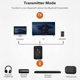 thumbnail image 2 of Bluetooth 5.0 Transmitter Receiver Transmitter 2in1 Aux Audio Adapter Headphones, 2 of 5