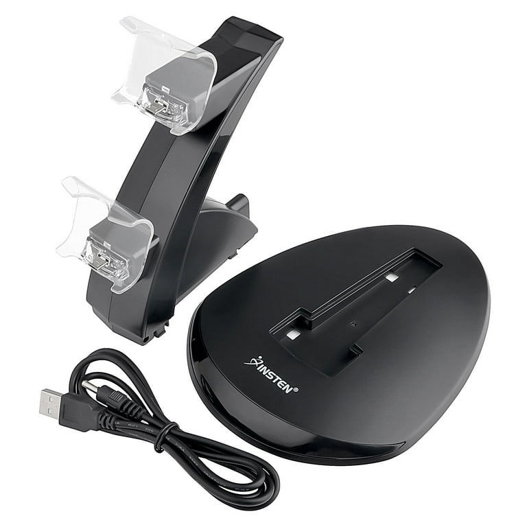 K-S-Trade Compatible Avec Huawei P30 Lite Station Charge D'accueil Base De Chargeur Dock Chargement Connecteur USB Type-C Support Montage Stand Noir
