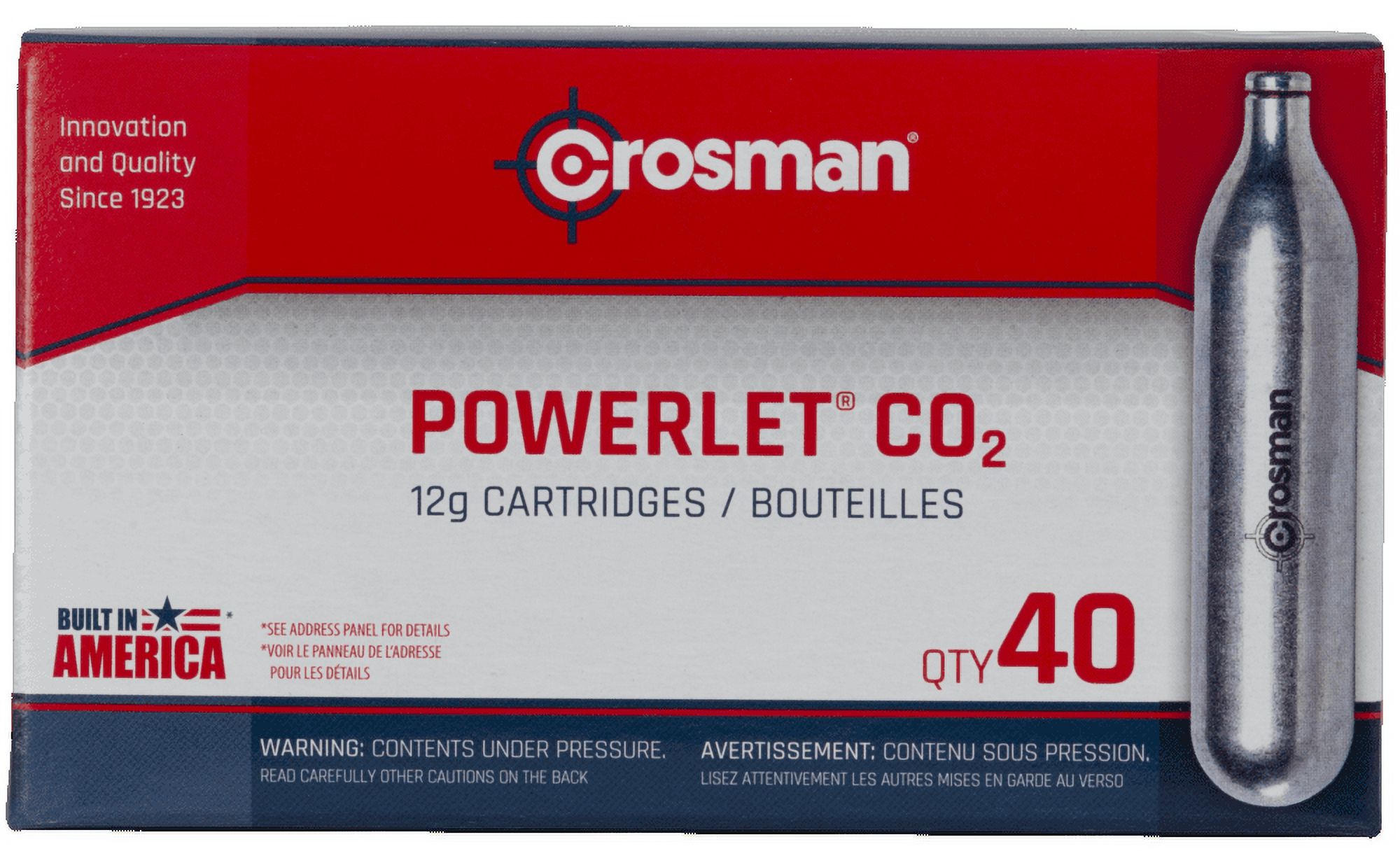 Crosman 12 Gram Co2 Powerlets, 40ct, for Use with Paintball, Air Soft or Air Rifles - image 4 of 4