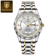 Poedagar luxury Men watches business top brand man wristwatch waterproof luminous date week quartz mens watch high quality box