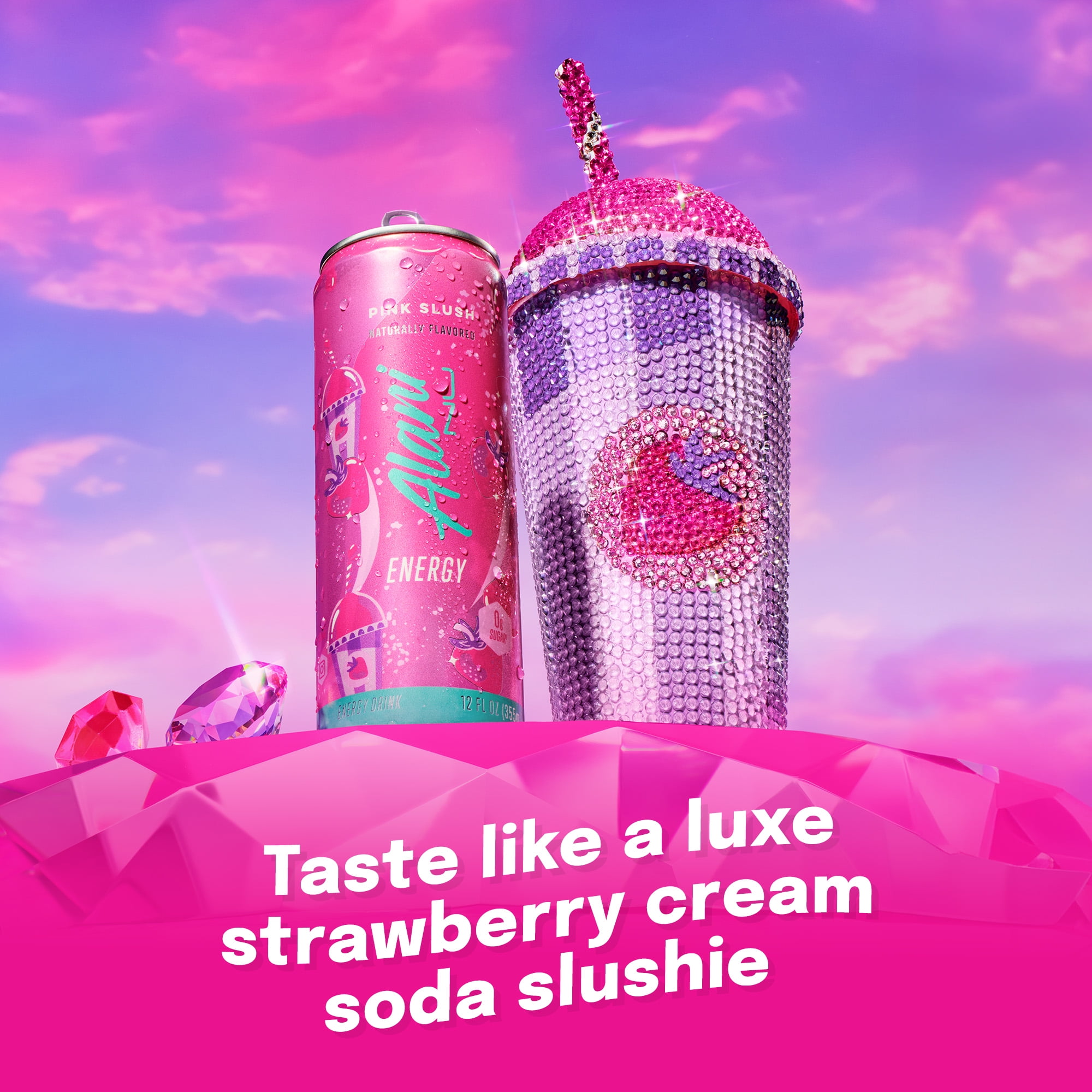 Alani Nu, Pink Slush, 12 fl oz, Single Can