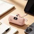 thumbnail image 5 of Eolstice Portable Power Bank, Capsule Mini Size, Digital Display, Built in Cable, Large Capacity, Compact Mobile Charger, for iPhone, Android, Travel, 5 of 9