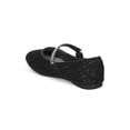 thumbnail image 3 of New Girl Little Angel Britt-957D Glitter Lace Rhinestone Mary Jane Ballet Flat, 3 of 5