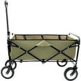 thumbnail image 3 of Olurrisa Wagons Carts Foldable, Collapsible Wagon Cart with 360 lbs and Expandable Storage Space, Heavy-Duty Foldable Wagon Cart with Wheels for Groceries, Shopping, Sport, Beach,Garden and Camping, 3 of 6