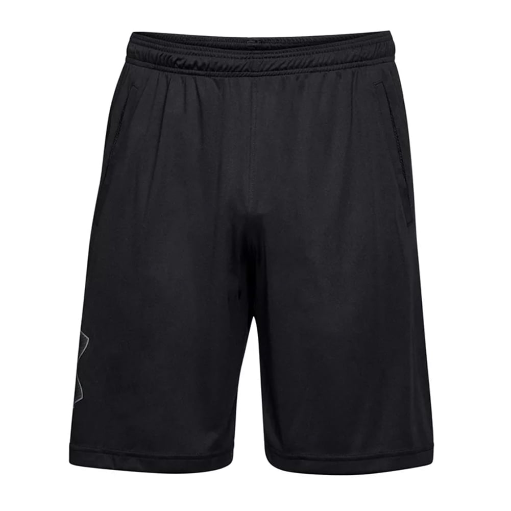 Under Armour Woven Graphic Mens Training Shorts Black Breathable Loose Gym Short 